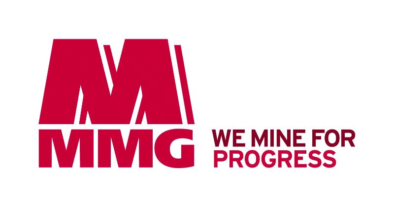 MMG Logo with Tagline - we mine for progress
