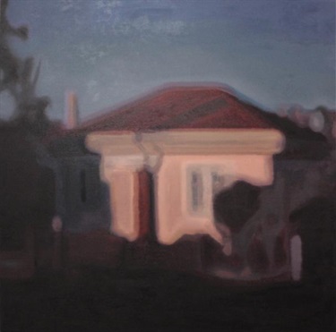 Paul Gundry - Bowen Road, 2008, oil on canvas, 127x127cm, winner Burnie Coast Art Group TasArt Prize